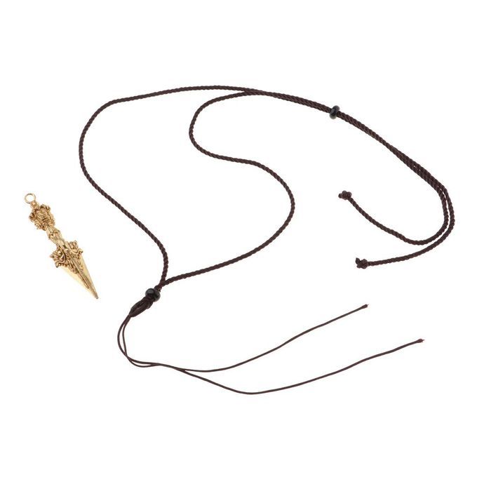 Tibetan Tantric Buddhist Supply Copper Vajra Pestle Necklace Findings