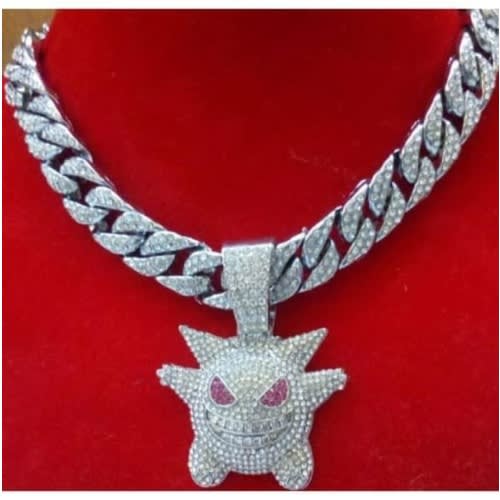 Cuban Chain With Clown Pendant