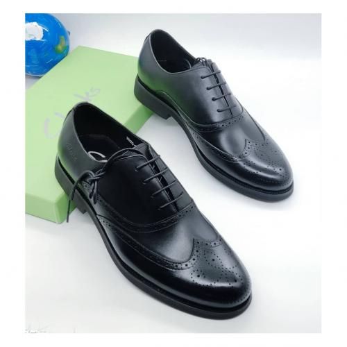 Leather  Brogue Lace Up