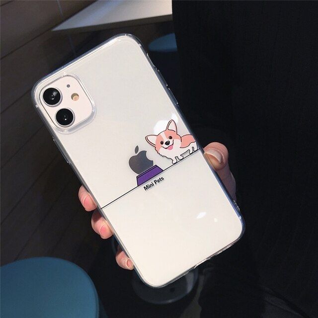 Transparent Case For IPhone 12 Clear Soft TPU Cover