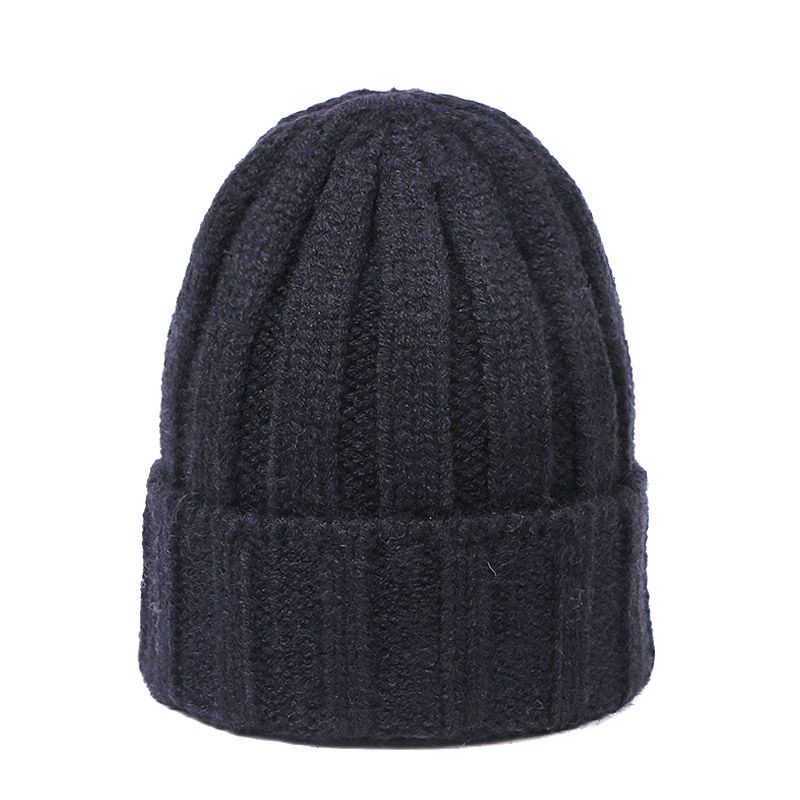 (B)Candy Color Kids Hat For Girls Boys Autumn Winter Baby Beanie Kids Cap Elastic Warm Knitted XXA
