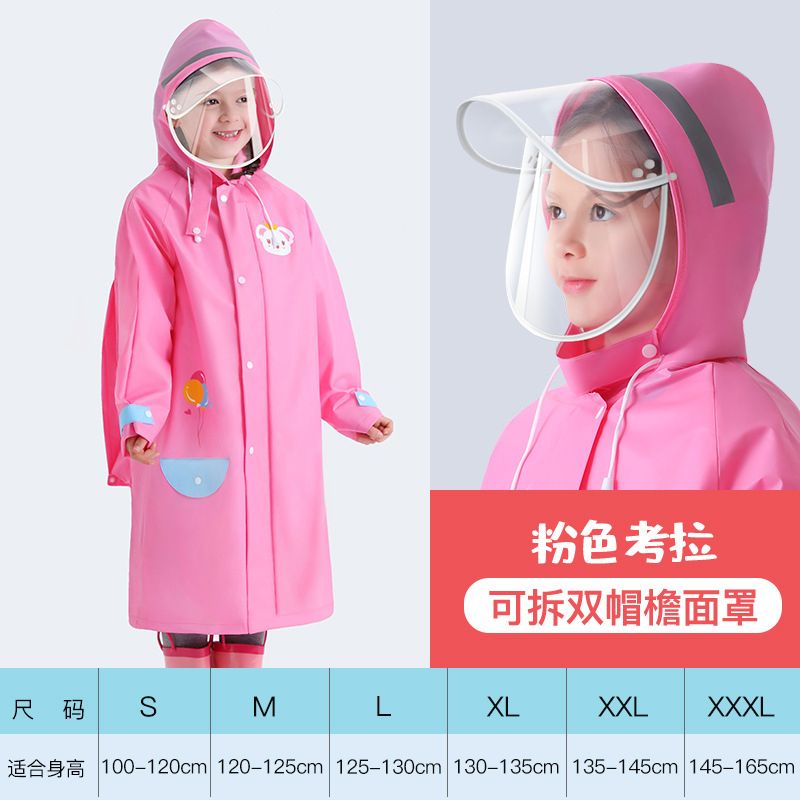 EVA Children's Raincoat Non Disposable Raincoat With