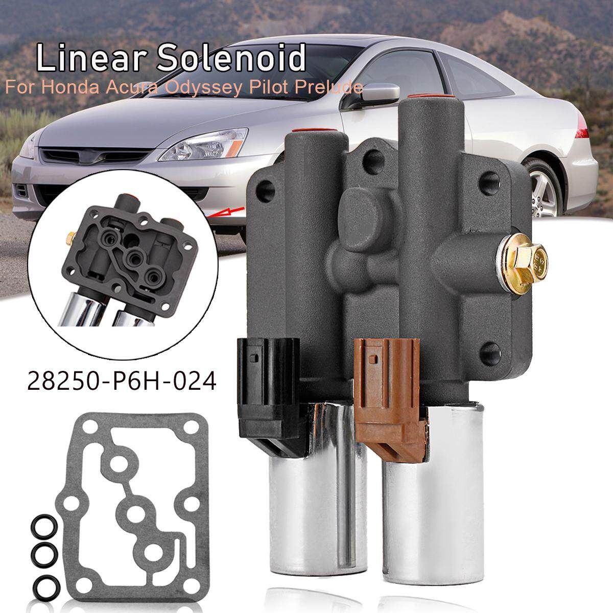 28250-P6H-024 Transmission Dual Linear Shift Solenoid & Gasket For Honda Accord