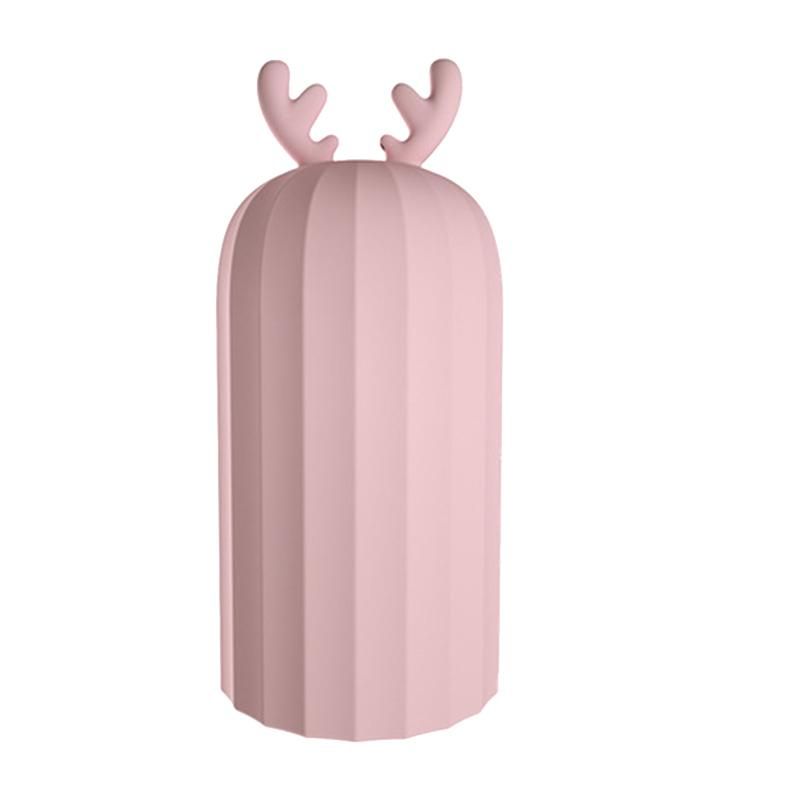 500Ml Silicone Hot Water Bottle,Portable Microwave Heating Hot Water Bag ,for Hand Foot Stomach Warm,Pink