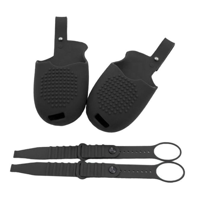 2pcs  Controller Grip Cover And Knuckle Strap For Oculus Quest Black