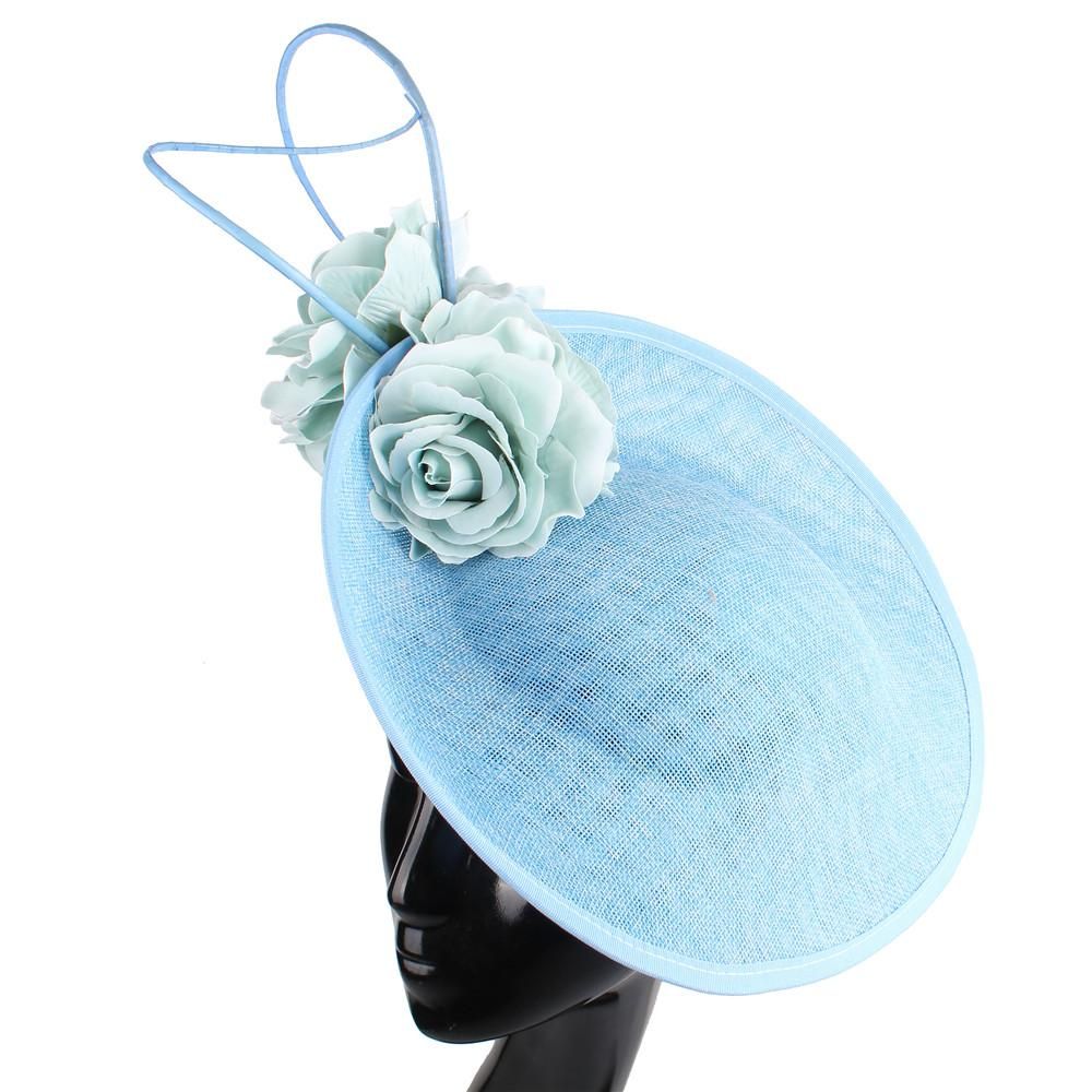 Millinery Hats Bride Wedding Mesh Fascinator Hats Chic Hair Clip Ladies Formal Derby Headpiece Women tail Headwear