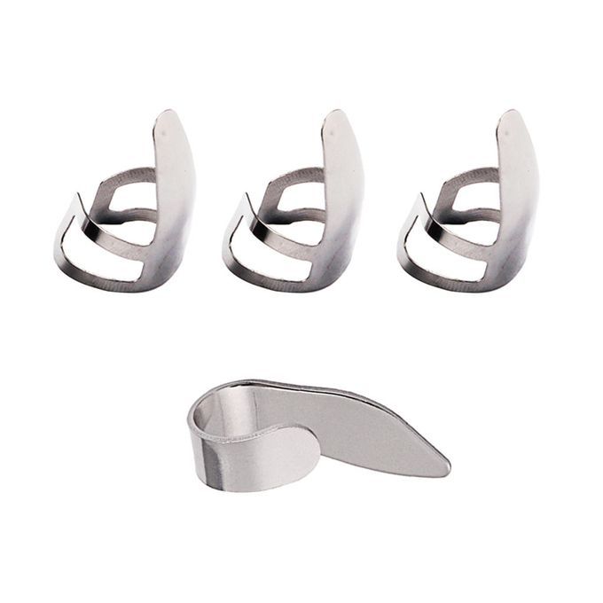 1 Thumb Pick + 3 Finger Picks Set Nail Plectrums Pick For Guitar Bass
