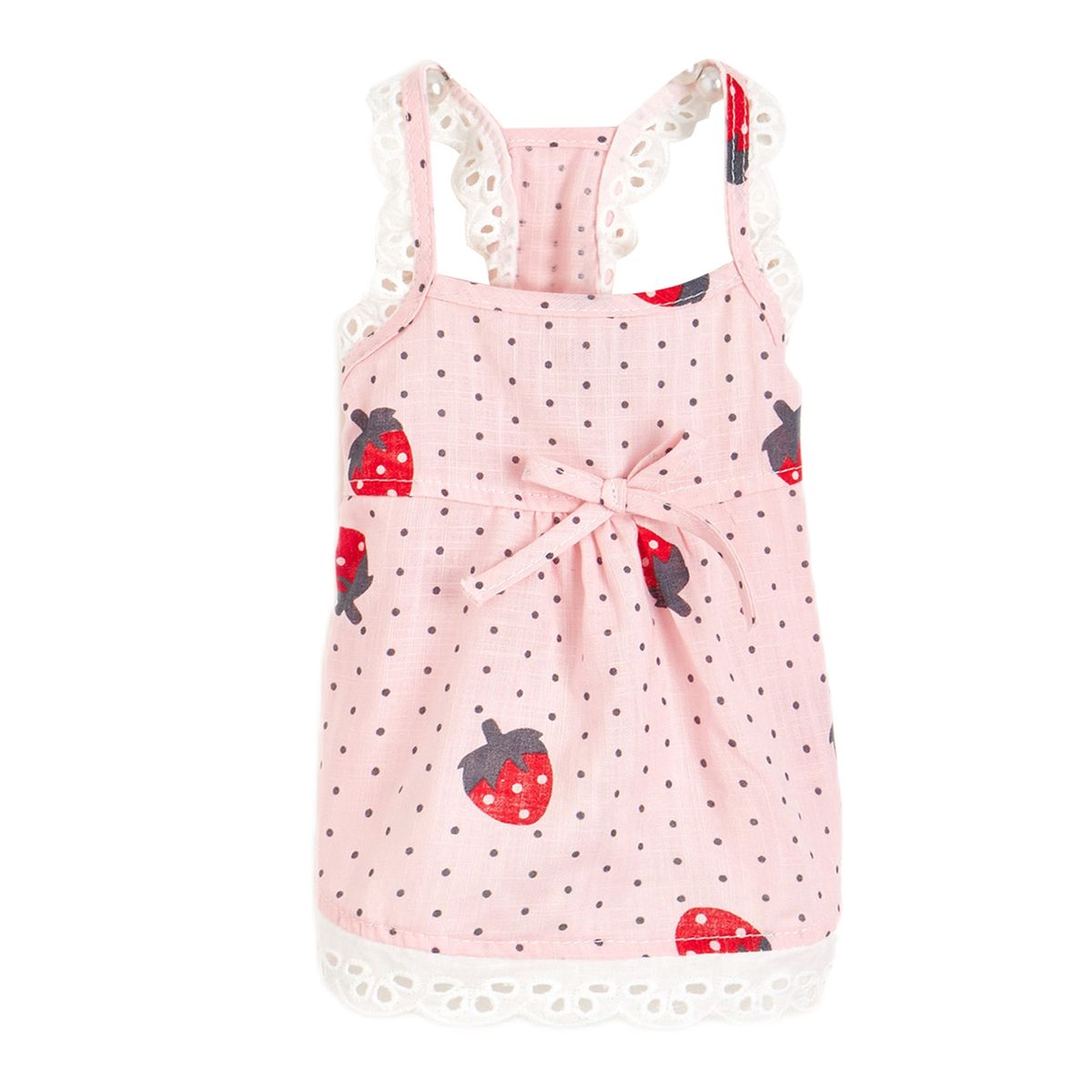 Pet Skirt Summer Small Dog Princess Cosplay Costume Pink