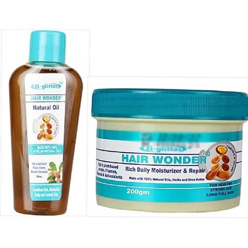 Bald Hair Growth Essence Oil With Hair Wonder Cream