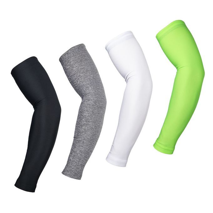 2Pcs Bike Cycling Sun UV Protection Arm Sleeves For Outdoor-L