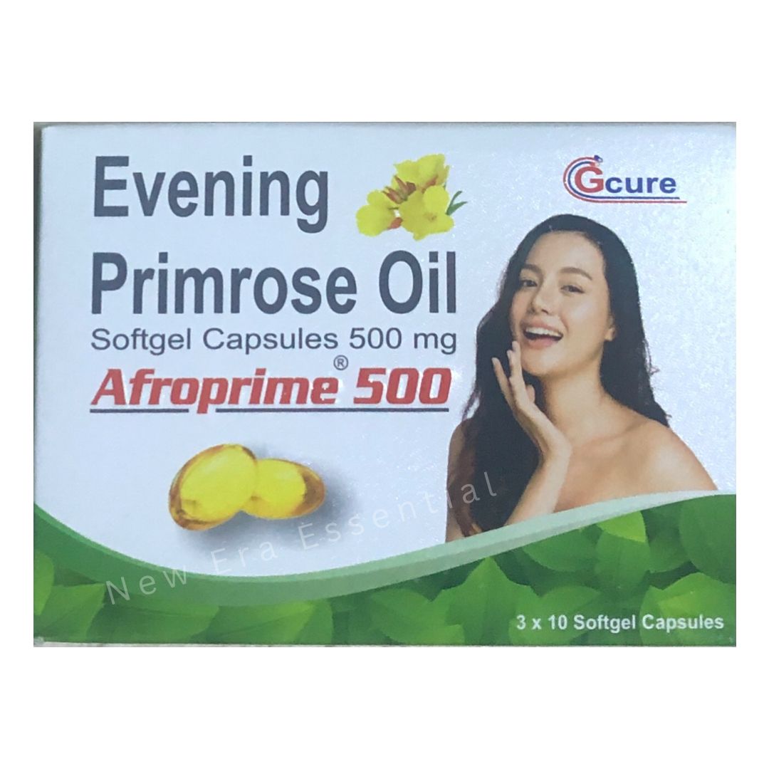 Gcure Evening Primrose Oil 500mg Softgels
