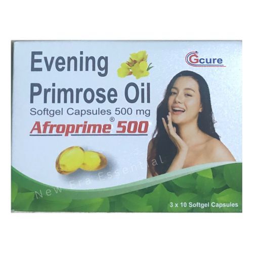 GCure Evening Primrose Oil 500mg Softgels
