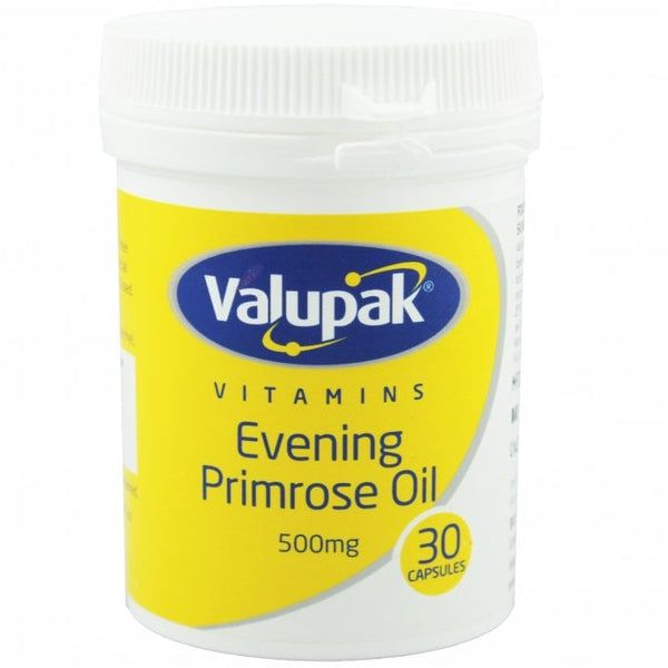 Evening Primrose Oil 500MG - 30 Softgels For Women's Health