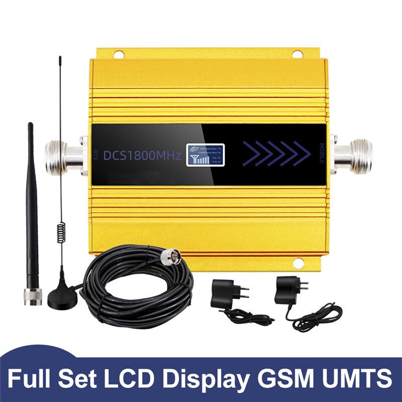 GSM 2G 3G 4G Mobile Phone LTE Cellular Booster Mobile Signal Repeater Mobile Phone Repeater DCS Lpda/ US Pulg