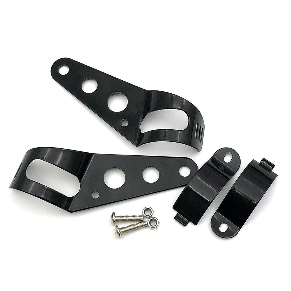 Universal 39mm-51mm Headlight Mount Brackets Fork Ear