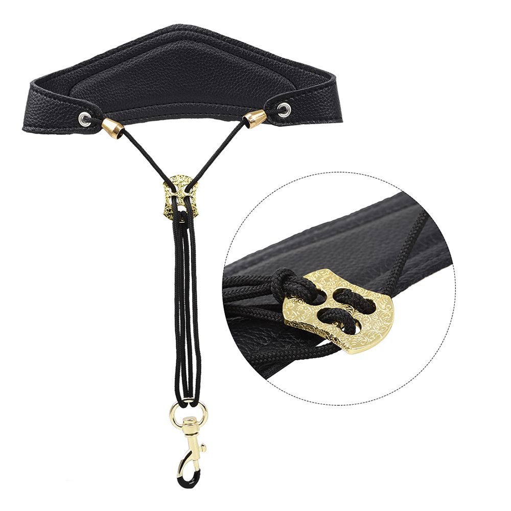 Saxophone PU Leather Shoulder Strap