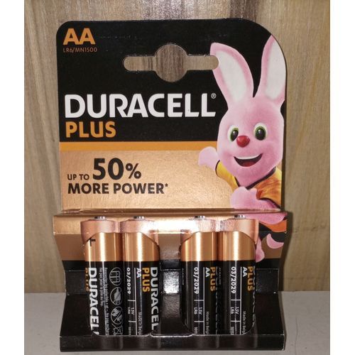 Plus Power AA Alkaline Battery.
