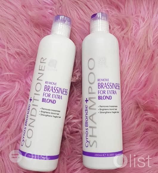Purple Shampoo & Conditioner For Extra Blondie Weave