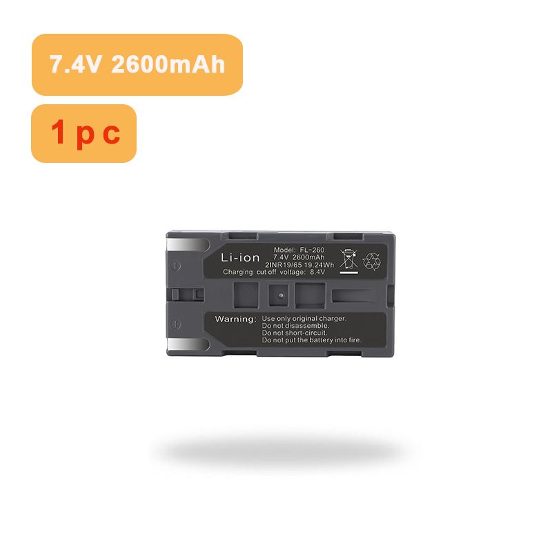 Green/Red Laser Level 7.4V 2600mAh Lithium Battery Charger For F94T-XG/F93T-XG/F92T-XG-7.4V 2600mAh