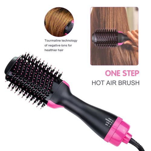 Hair Comb Hot-Air Negative Ion Curling Straightener Curling Iron