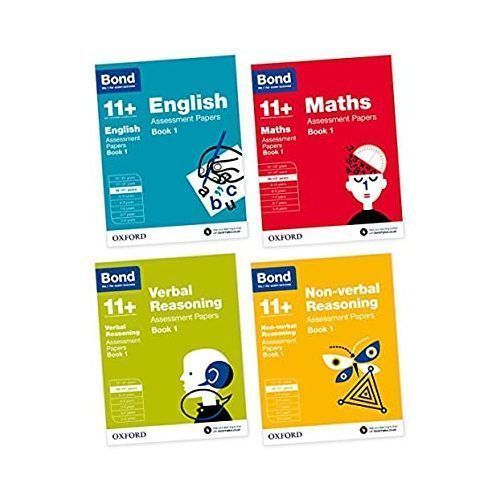 Bond 11+ English, Maths, Verbal Reasoning, Non Verbal Reasoning:9-10 Yrs Bundle