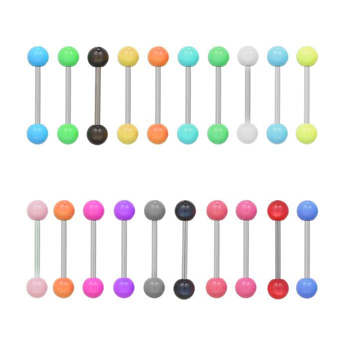 Fashionable Earring Tongue Ring Stainless Steel Body Tongue