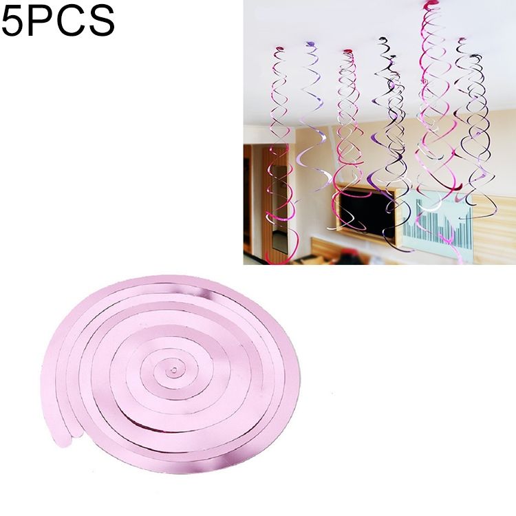 5 PCS 70cm PVC Spiral  Christmas Ornaments