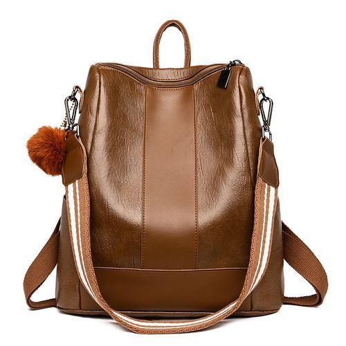 High Quality Ladies Fashion Soft Leather Backpack Bag