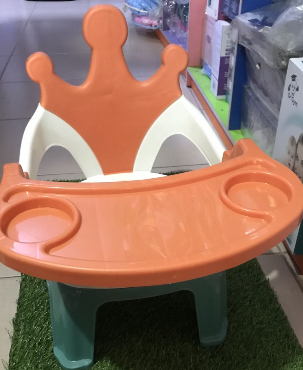 Kids Plastic Chair With Table Top