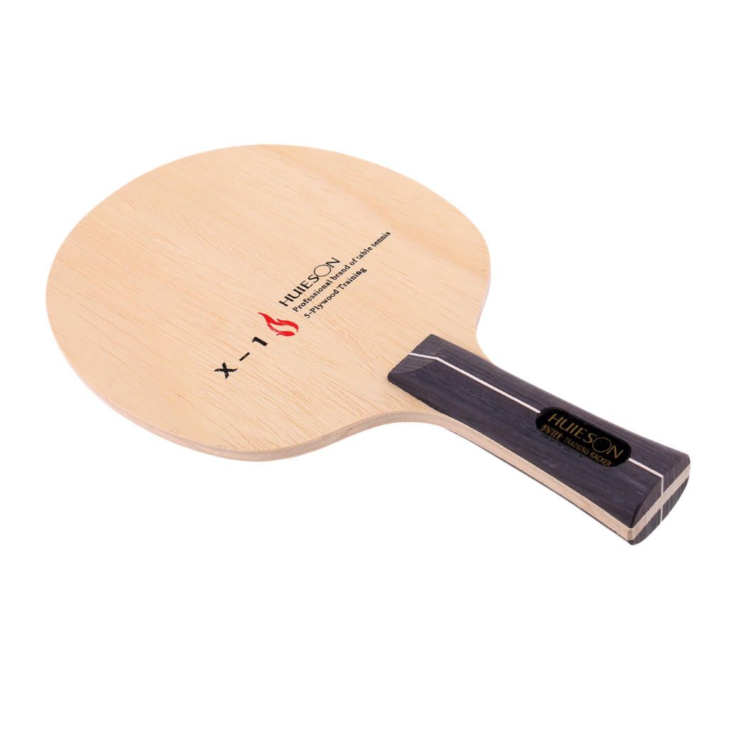 Table Tennis Racket Shakehand Long Handle Bat Paddle For Beginners