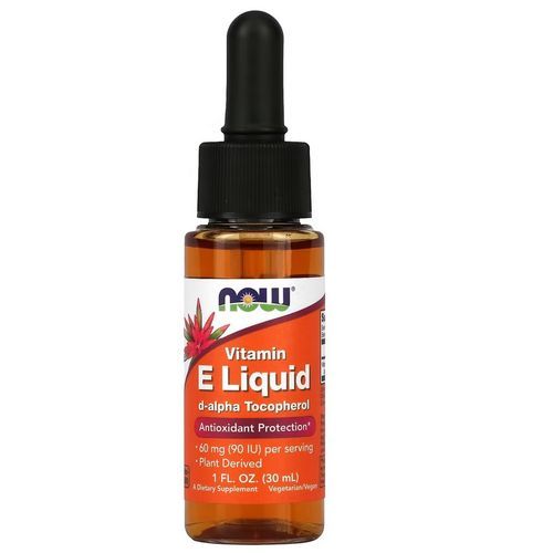 Natural Vitamin E-Oil Liquid (D-Alpha Tocopherol), Antioxidant Protection 1 Oz