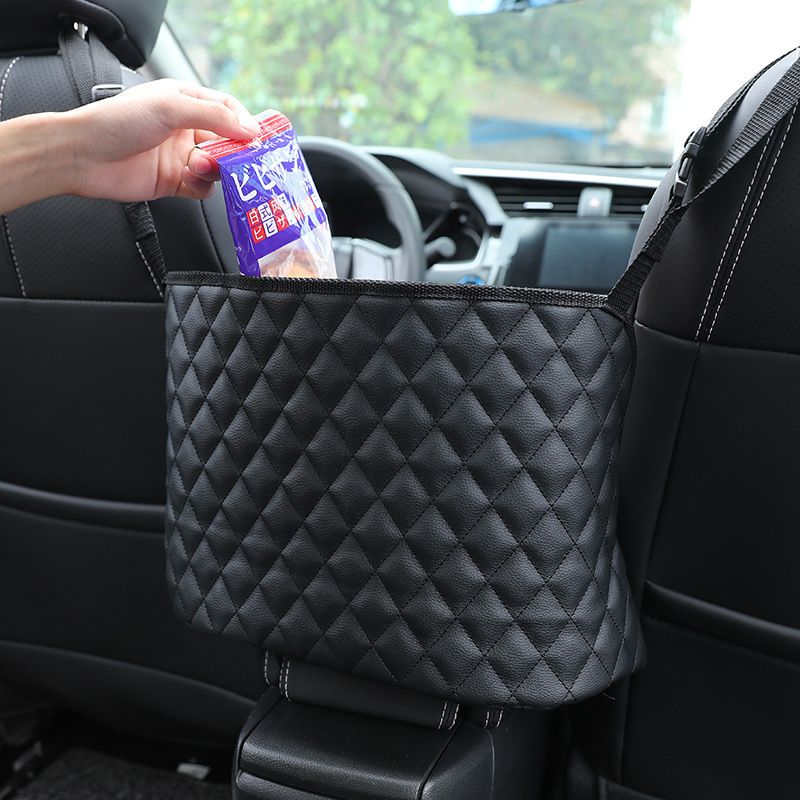 Car Seat Net Bag Bag Bag Women #39;s Car Storage Hanging Bag