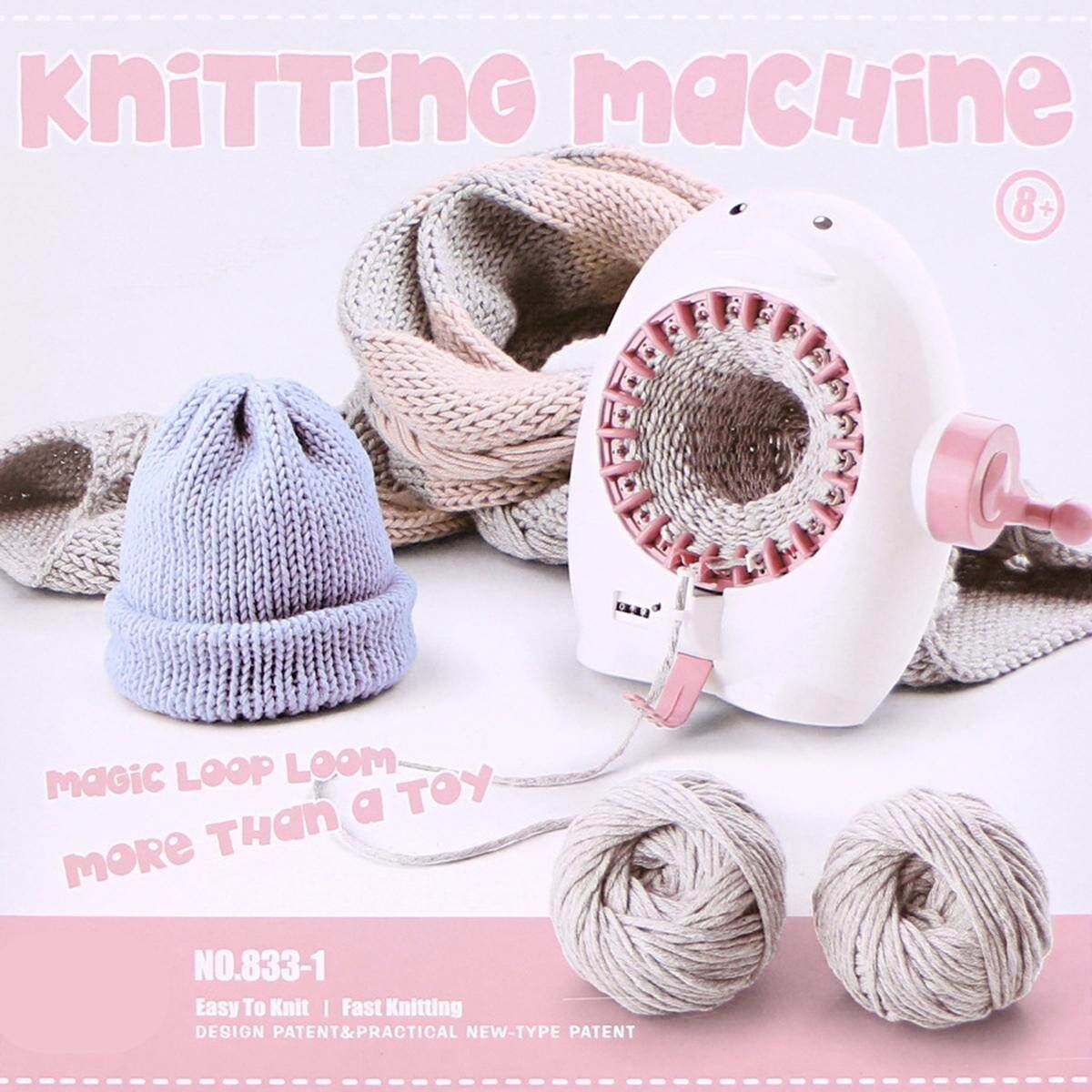 Knitting Machine Handcraft Hats Scarves Yarn Machine Knitting Kit For Adults Children Kids Toy