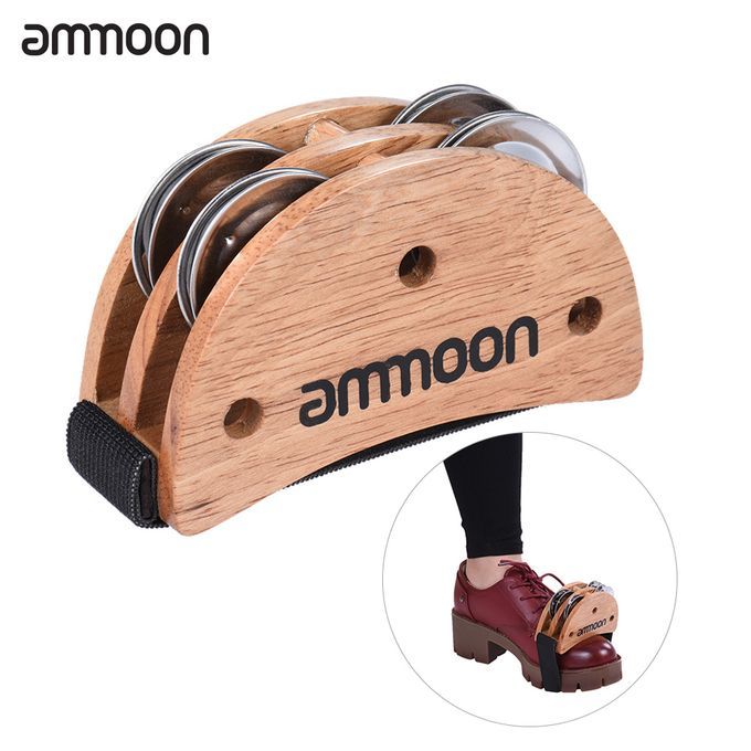 Ammoon Elliptical Cajon Box Drum Companion Accessory Foot