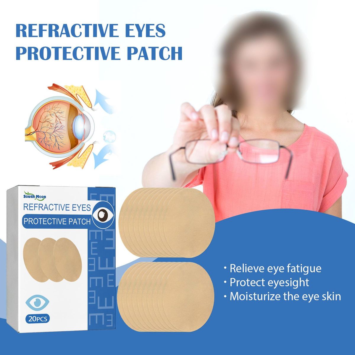 Eye Patches Relieve Eye Fatigue Reduce Dark Circles Eye  For