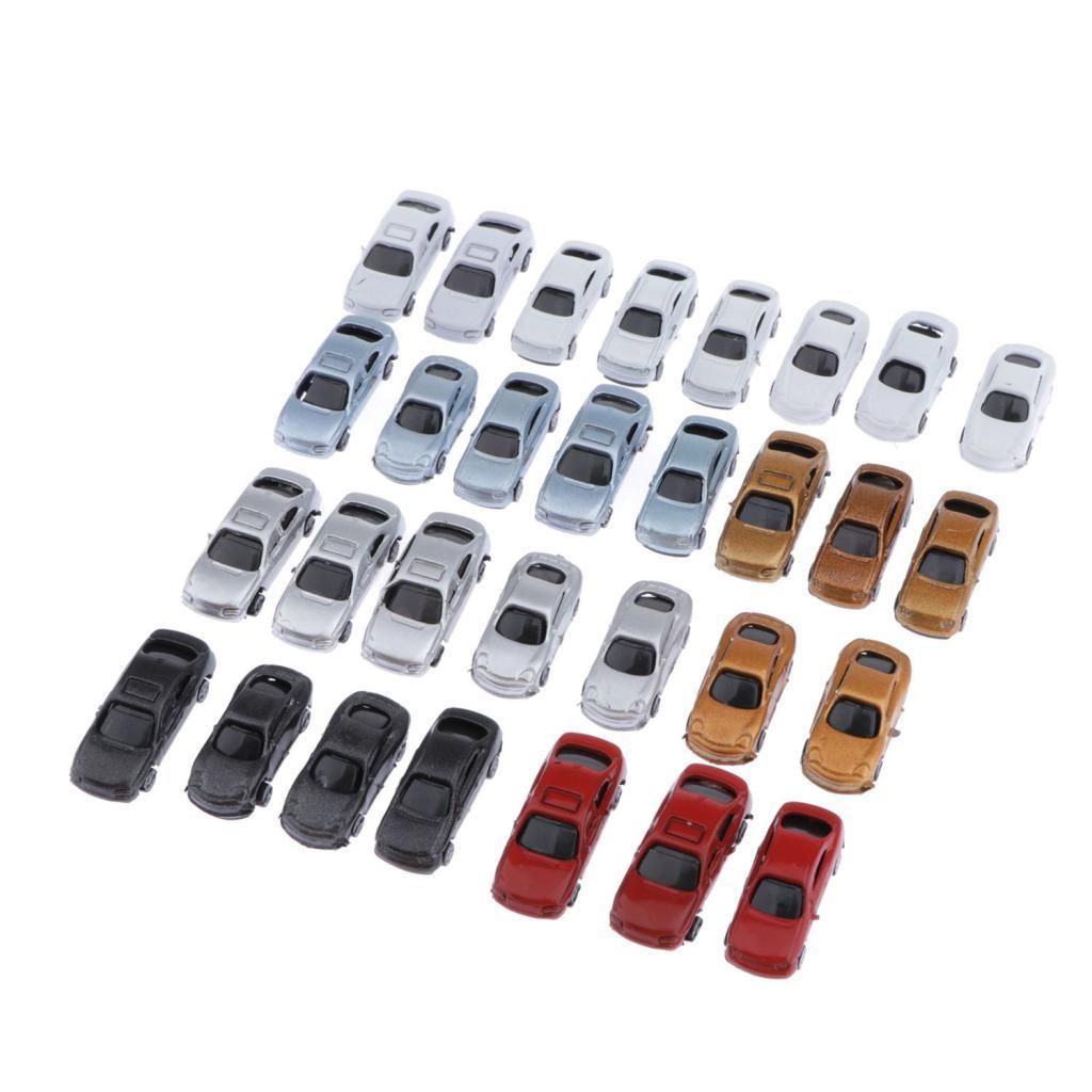 Z Scale Train Cars Architectural Scale Model Vehicles For 1: 200
