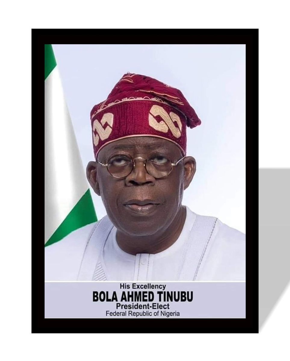Bola Ahmed Tinubu President FRN