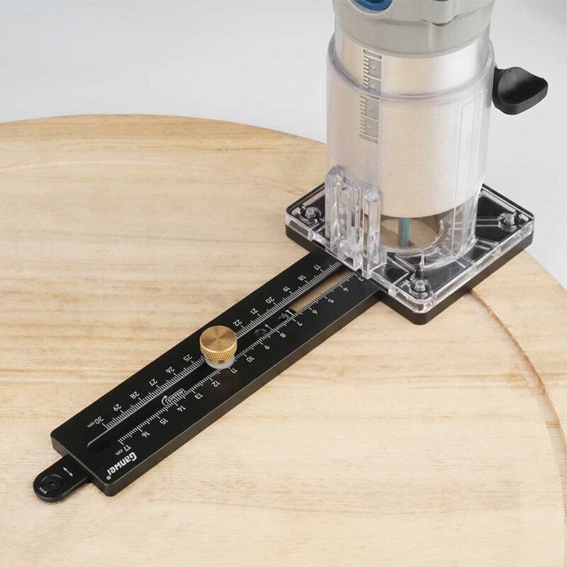 GANWEI Woodworking Circle Cutting Jig For Electric Trimming
