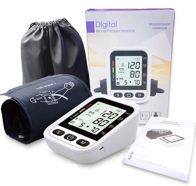 Blood Pressure Monitor BP Pulse Health Vascular Monitor