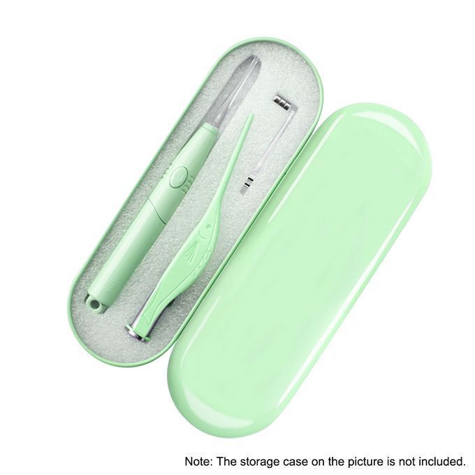 2PCS Earwax Removal Set Earspoon Ear Pick Stainless Steel