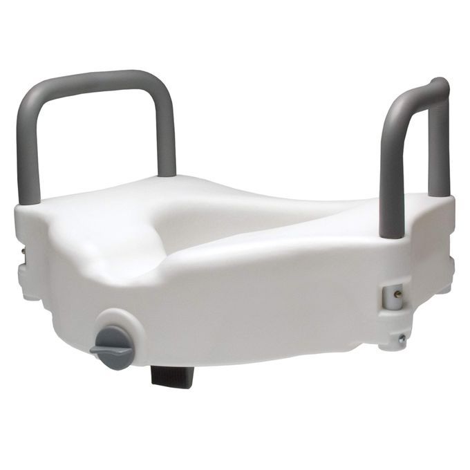 Raised Toilet Portable, Elevated Raiser With Padd