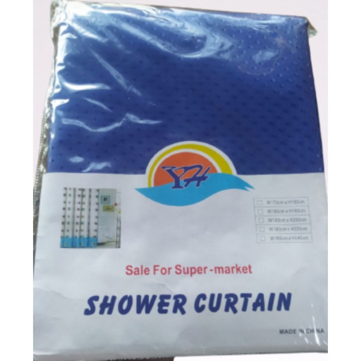ANTIFUNGAL SHOWER COTTON CURTAIN