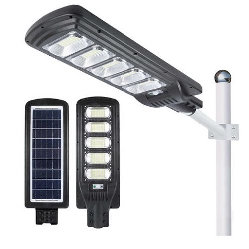 1500watt Waterproof Integrated All In One Solar Street Light Motion Sensor+ Free Pole