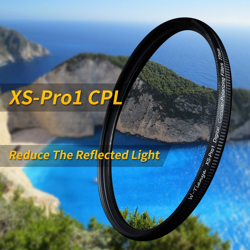 Wtianya Ultrathin Polarizer Cpl 43mm 49mm 52mm 55m