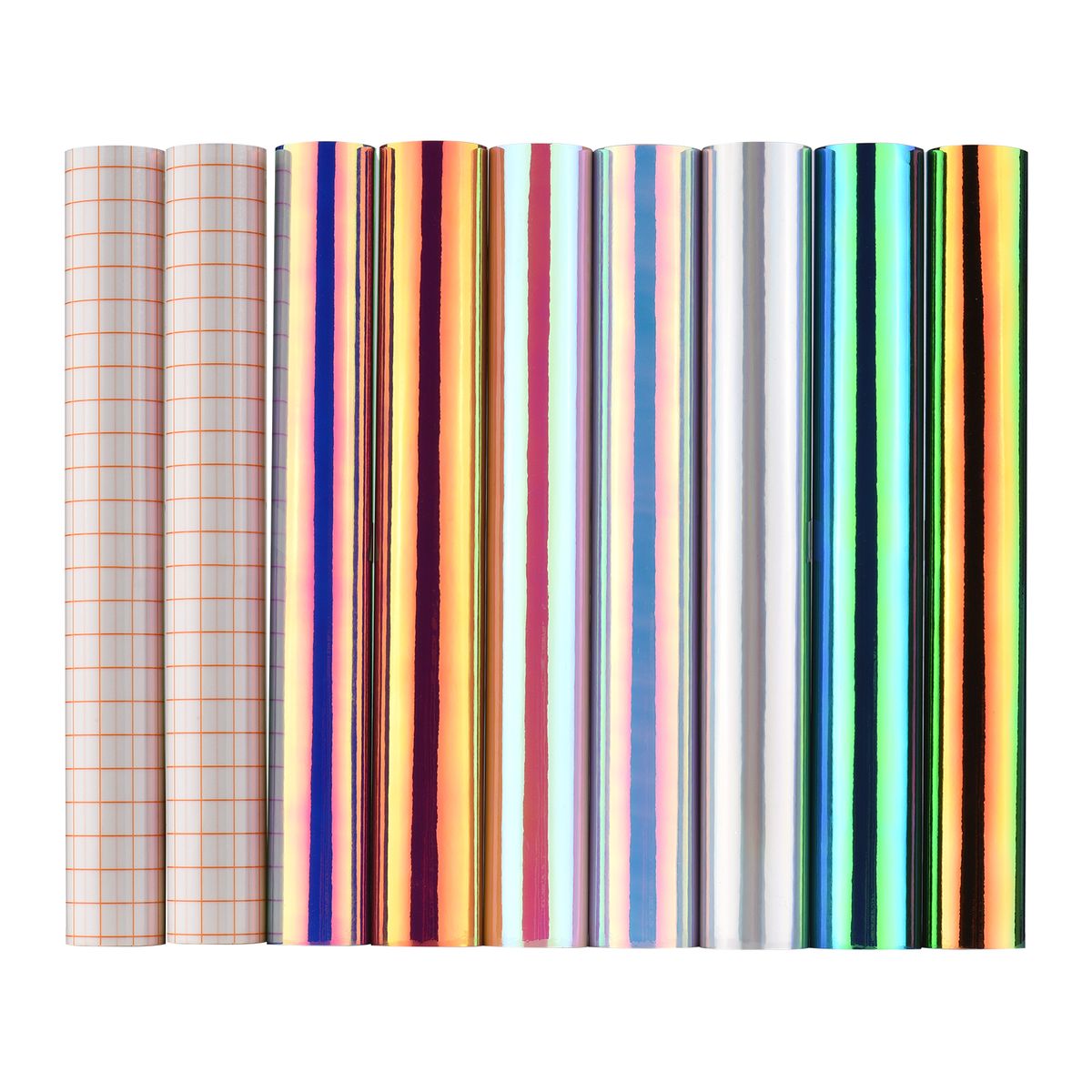 Holographic Adhesive Craft Vinyl 30.5x30.5cm/12x12In 7