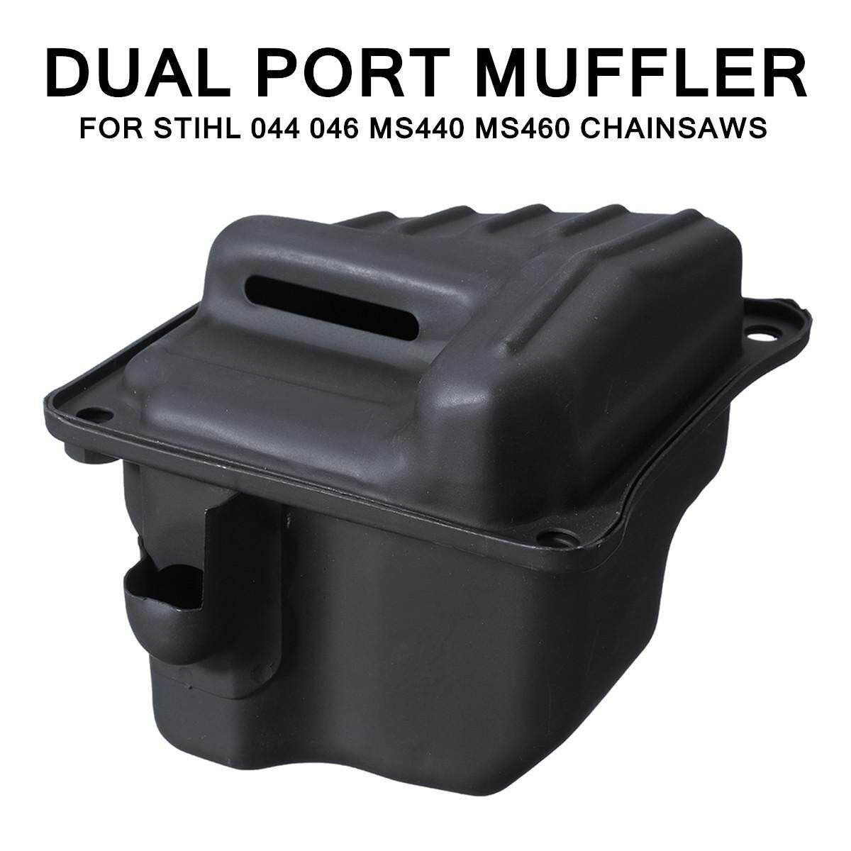 DUAL PORT MUFFLER FOR STIHL 044 046 MS440 MS460 MS461 1128 140 0603