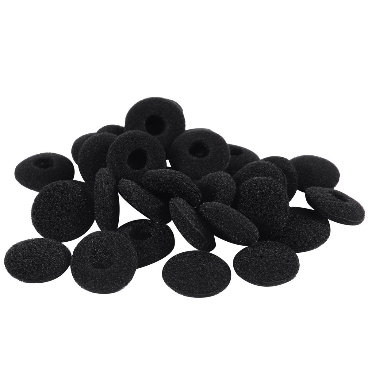 Replacement Earphone in Soft Foam Sponge Headsets Covers Bla