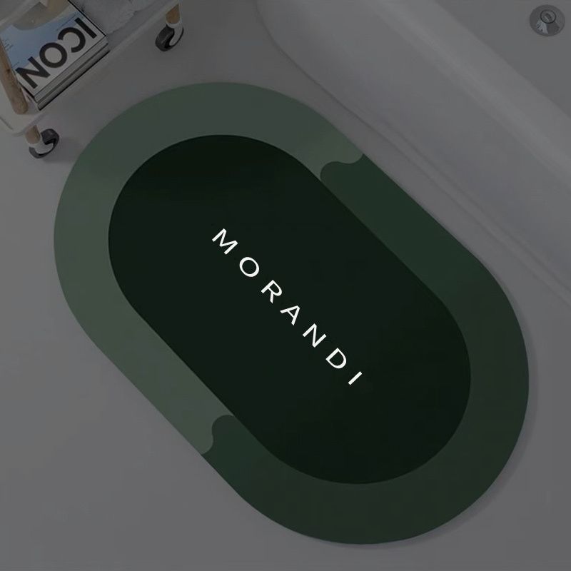 Kitchens / Bathroom Non-Slip Bath Rug Lid Toilet & Foot Mat
