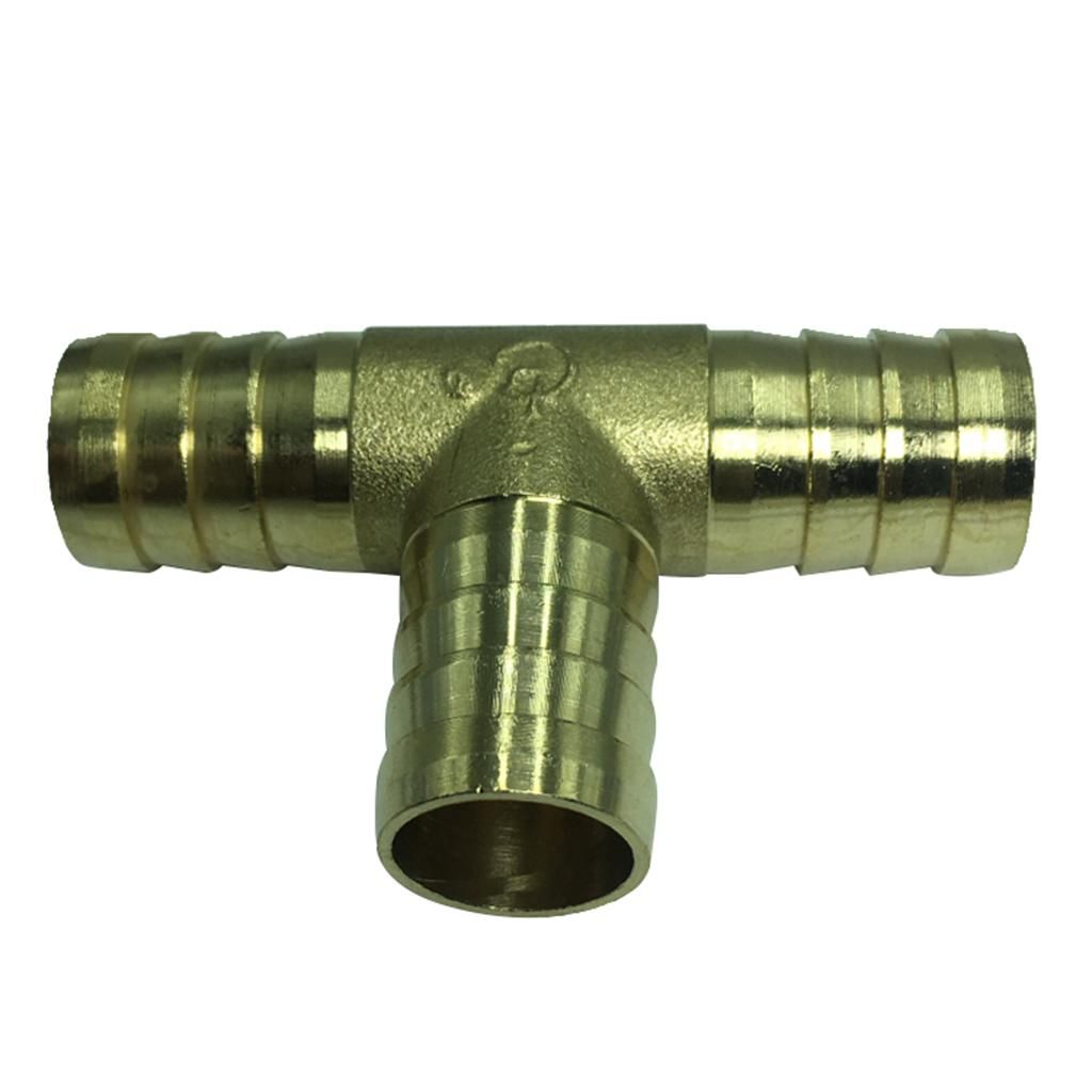 Brass Tee Pipe Fitting Male Thread T Shaped Connector
