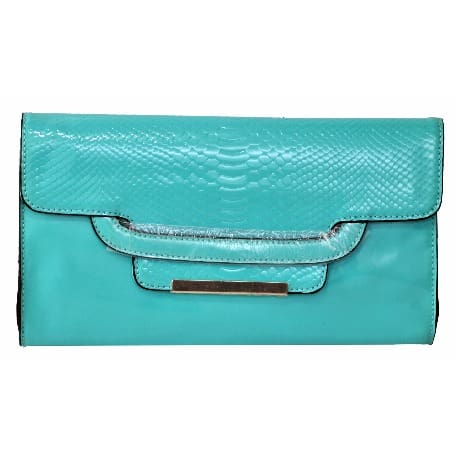 Ladies Clutch - Light Blue